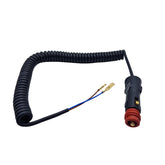 Spiralkabel mit Stecker